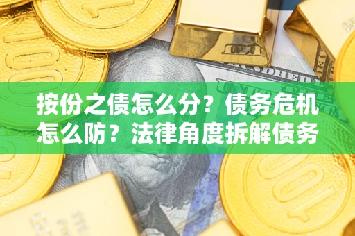 北京按份之债怎么分？债务危机怎么防？法律角度拆解债务分配与风险自保指南