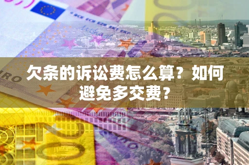 北京欠条的诉讼费怎么算？如何避免多交费？