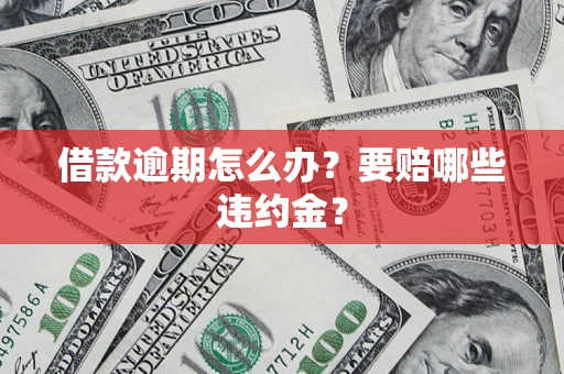 北京借款逾期怎么办？要赔哪些违约金？