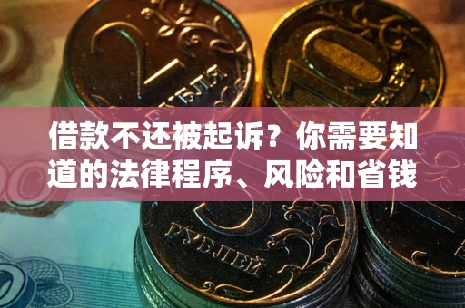北京借款不还被起诉？你需要知道的法律程序、风险和省钱技巧
