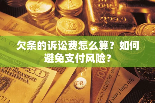 北京欠条的诉讼费怎么算？如何避免支付风险？