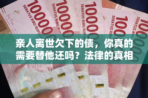 北京亲人离世欠下的债，你真的需要替他还吗？法律的真相或许与你想的不一样