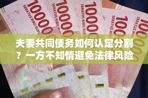 北京夫妻共同债务如何认定分割？一方不知情避免法律风险必看！